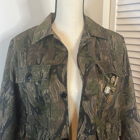 Smokey Branch Army Camo Jacket.  Size Small - Picture 3 of 11